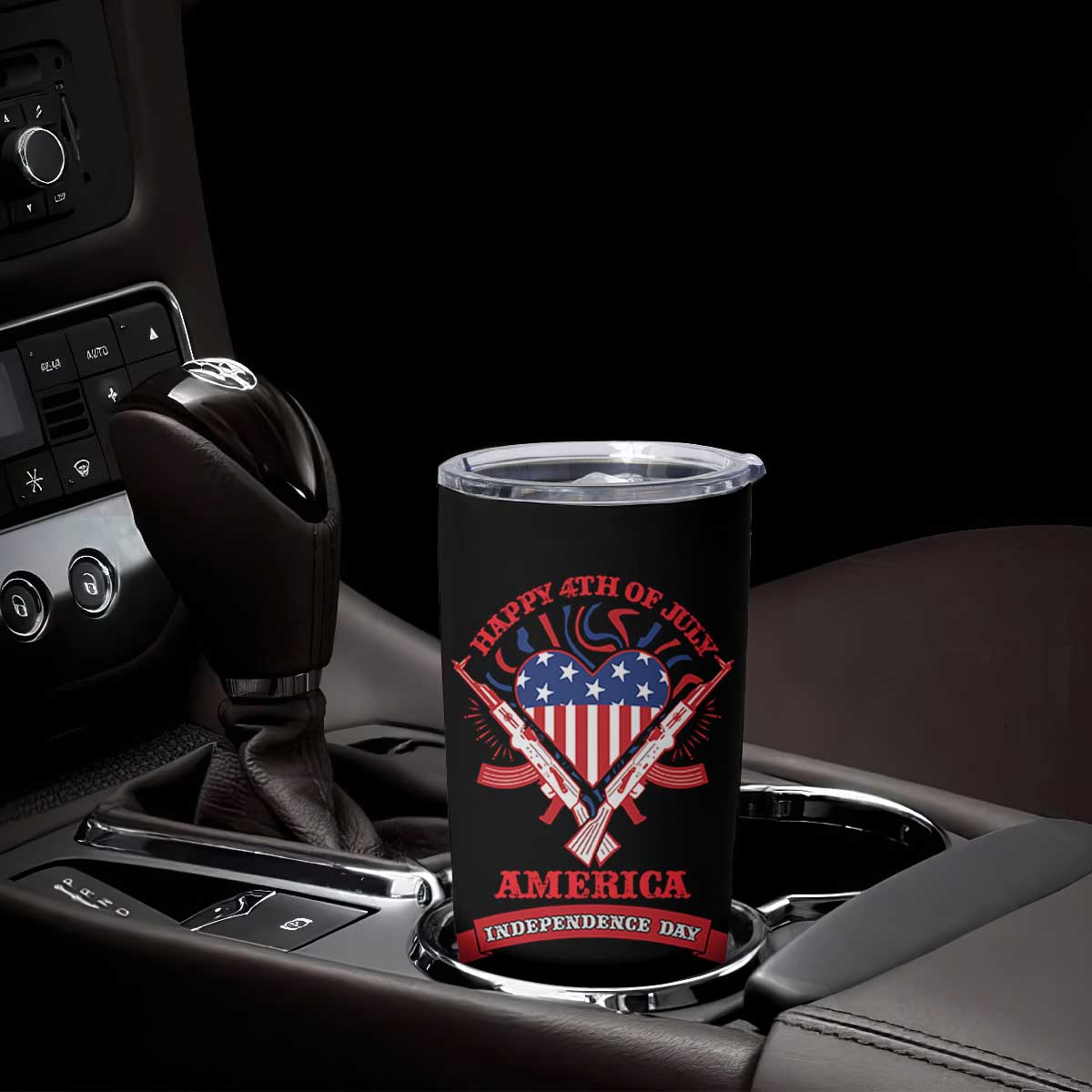 Happy 4th Of July Tumbler Cup America Independence Day Memorial Day Patriotic Party USA Flag TB10 Print Your Wear