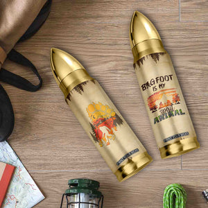 Bigfoot Bullet Tumbler Sasquatch Lover Campfire Outdoor Camping Nature Gift TB10 Print Your Wear