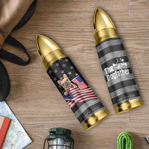 The Dogfather Bullet Tumbler English Bulldog Dog Father Dad Owner Funny Cute Pup Doggo TB10 Print Your Wear