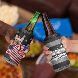 The Dogfather 4 in 1 Can Cooler Tumbler English Bulldog Dog Father Dad Owner Funny Cute Pup Doggo TB10 Print Your Wear