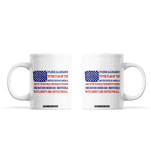 American Gifts Coffee Mug Independence Day 4th Of July USA Flag TB10 White Print Your Wear
