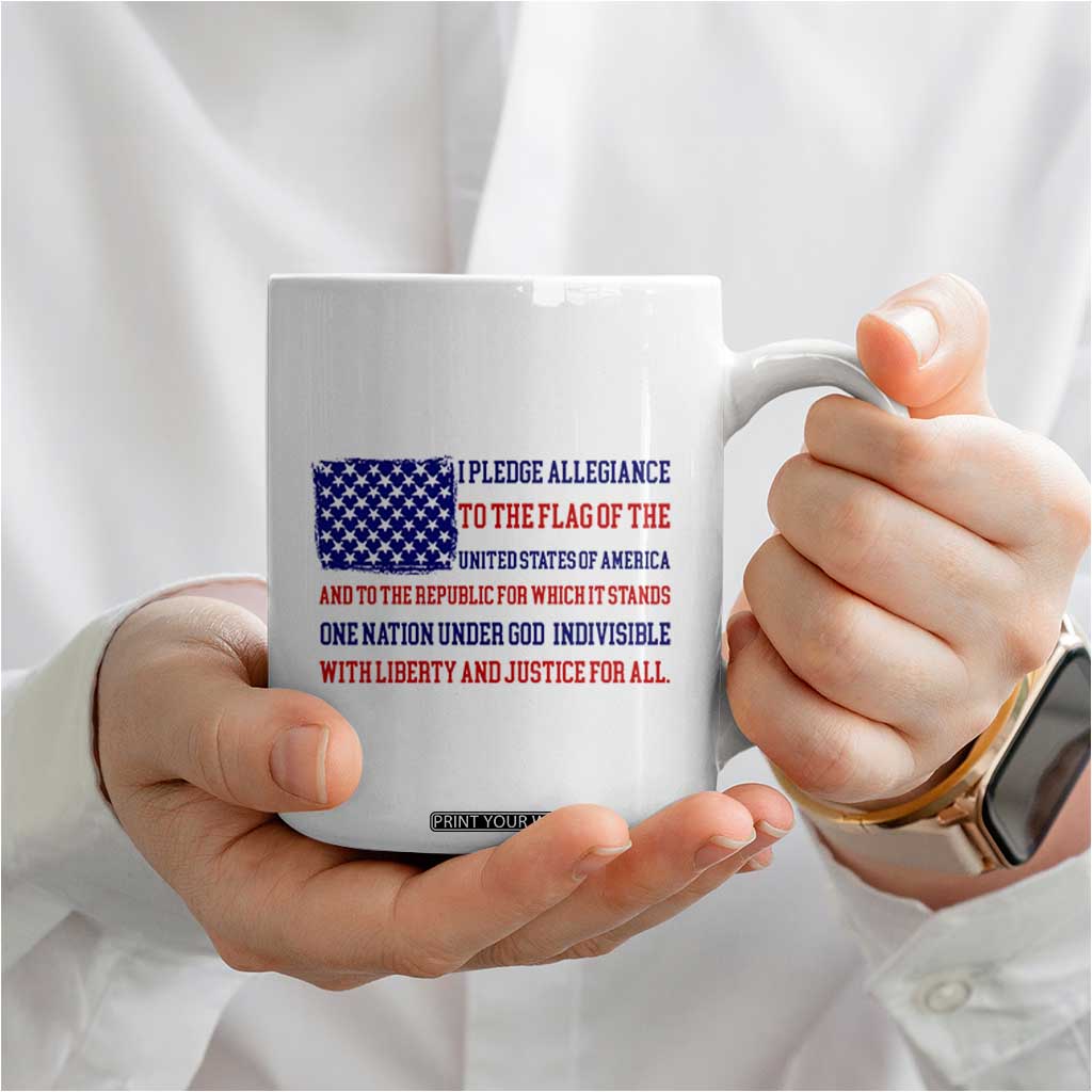 American Gifts Coffee Mug Independence Day 4th Of July USA Flag TB10 Print Your Wear
