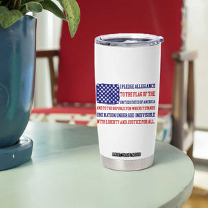 American Gifts Tumbler Cup Independence Day 4th Of July USA Flag TB10 Print Your Wear
