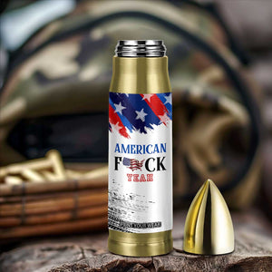 America Fck Yeah Bullet Tumbler Funny Patriotic USA Flag American Patriot TB10 Print Your Wear