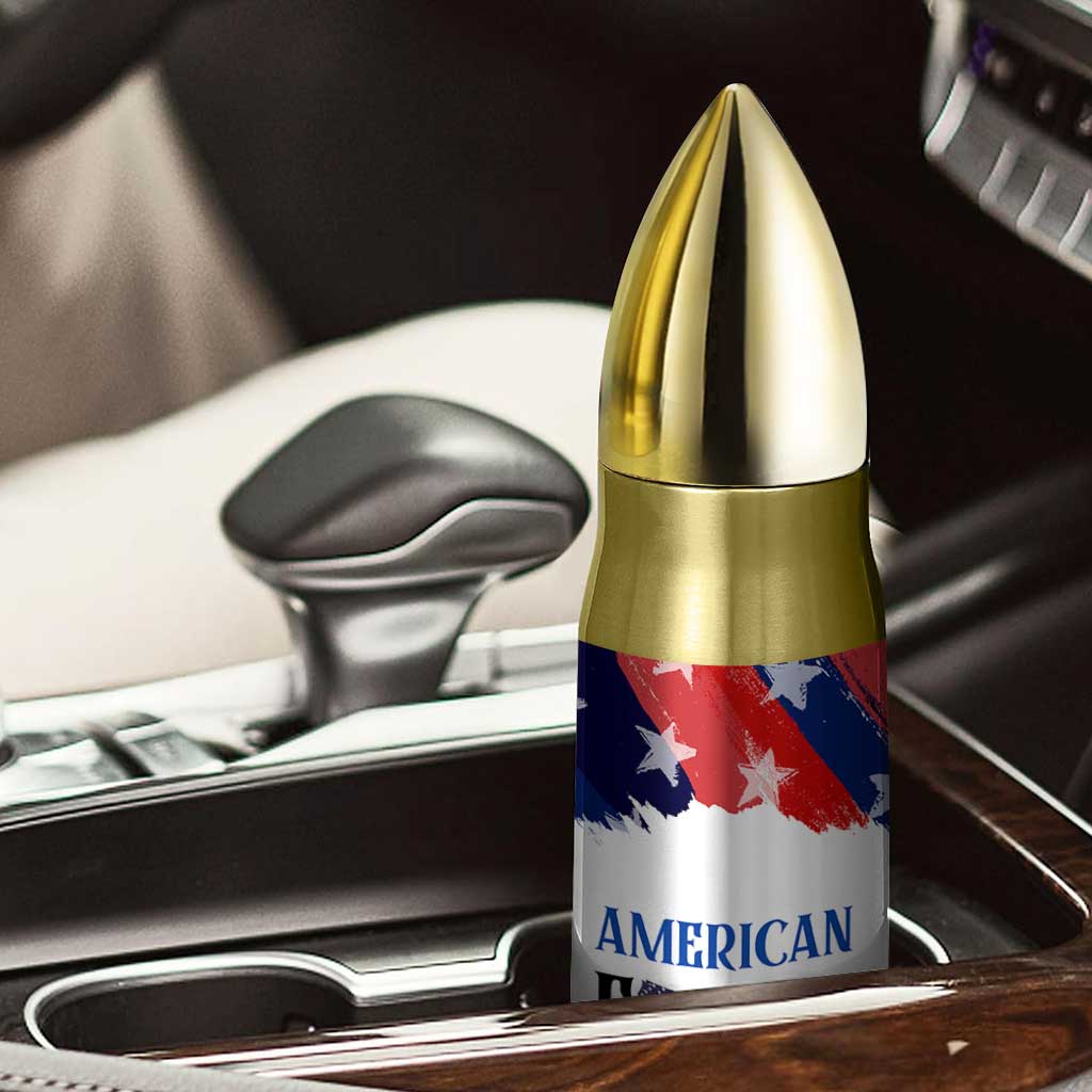 America Fck Yeah Bullet Tumbler Funny Patriotic USA Flag American Patriot TB10 Print Your Wear