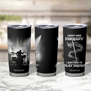 Drummer Tumbler Cup Drumstick Rock Music Lover Gift For Drummers TB10 Print Your Wear
