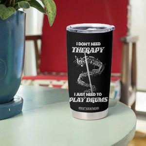 Drummer Tumbler Cup Drumstick Rock Music Lover Gift For Drummers TB10 Print Your Wear