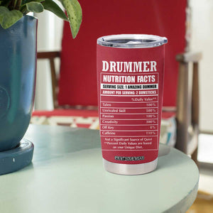 Skeleton Drummer Tumbler Cup Thats What I Do I Play Drums Gifts For Drummers Percussionists TB10 Print Your Wear