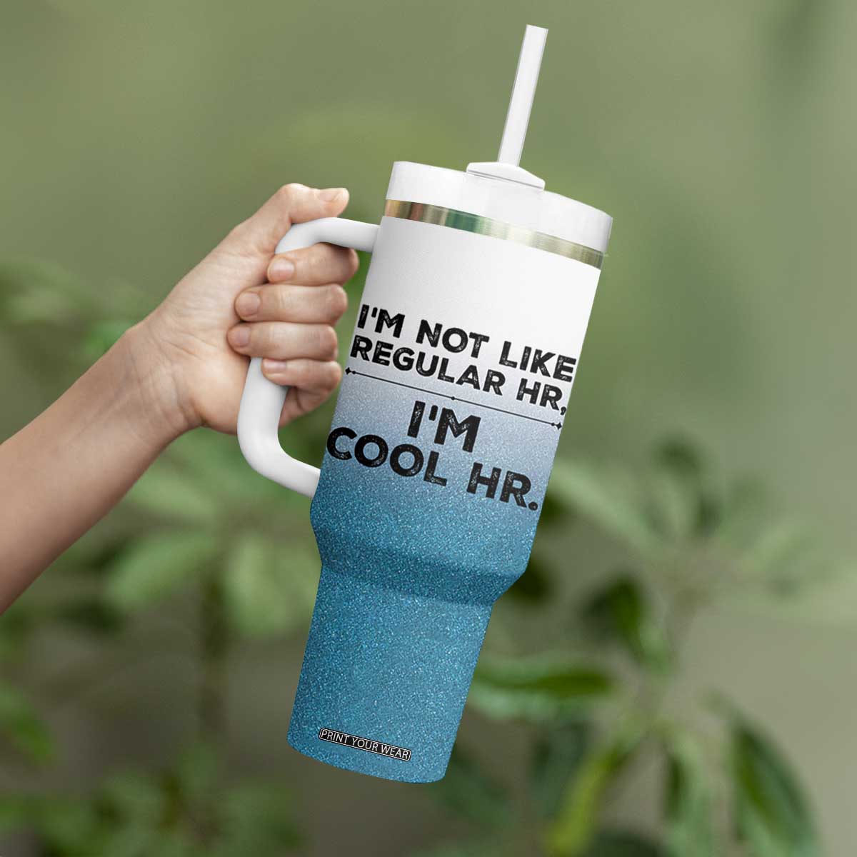 Funny Human Resources Gifts Tumbler With Handle Im Cool HR Gift Employee Appreciation TB10 Print Your Wear