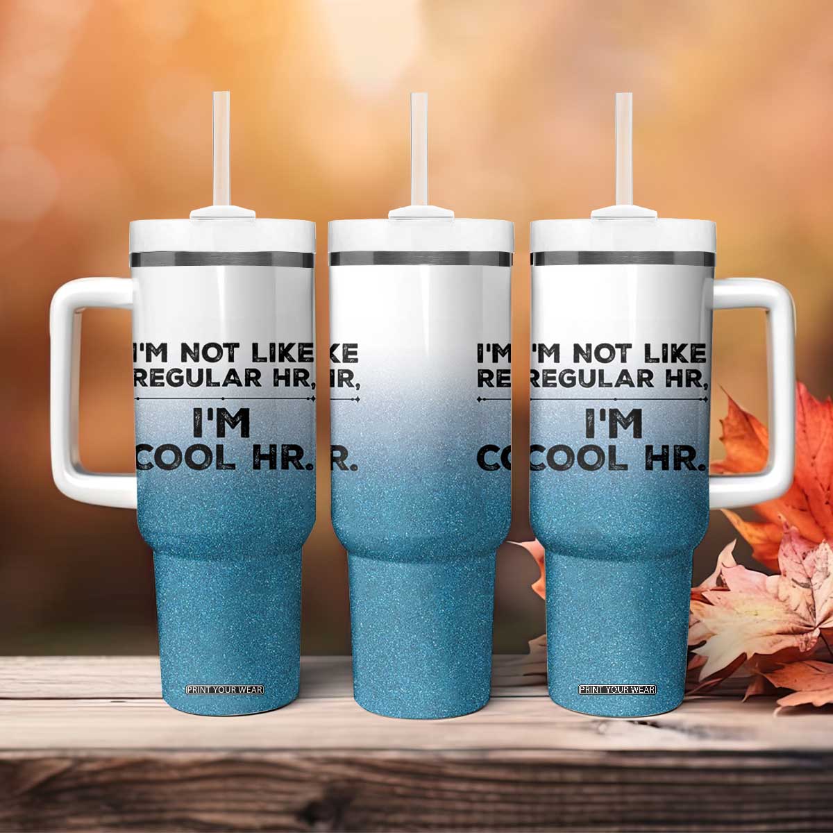 Funny Human Resources Gifts Tumbler With Handle Im Cool HR Gift Employee Appreciation TB10 Print Your Wear
