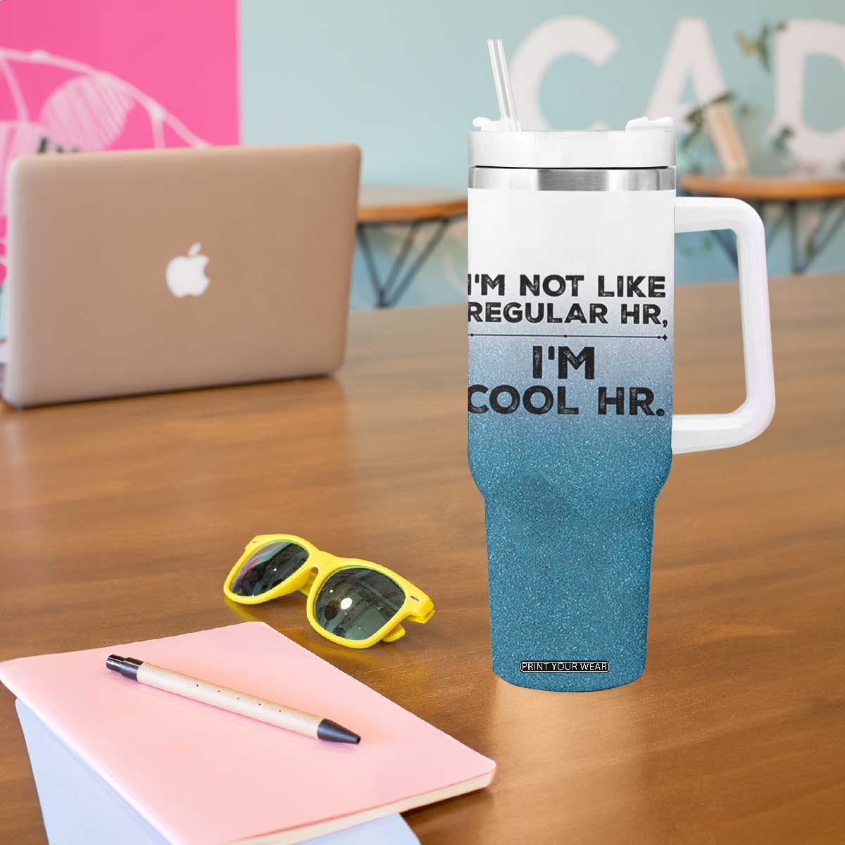Funny Human Resources Gifts Tumbler With Handle Im Cool HR Gift Employee Appreciation TB10 Print Your Wear