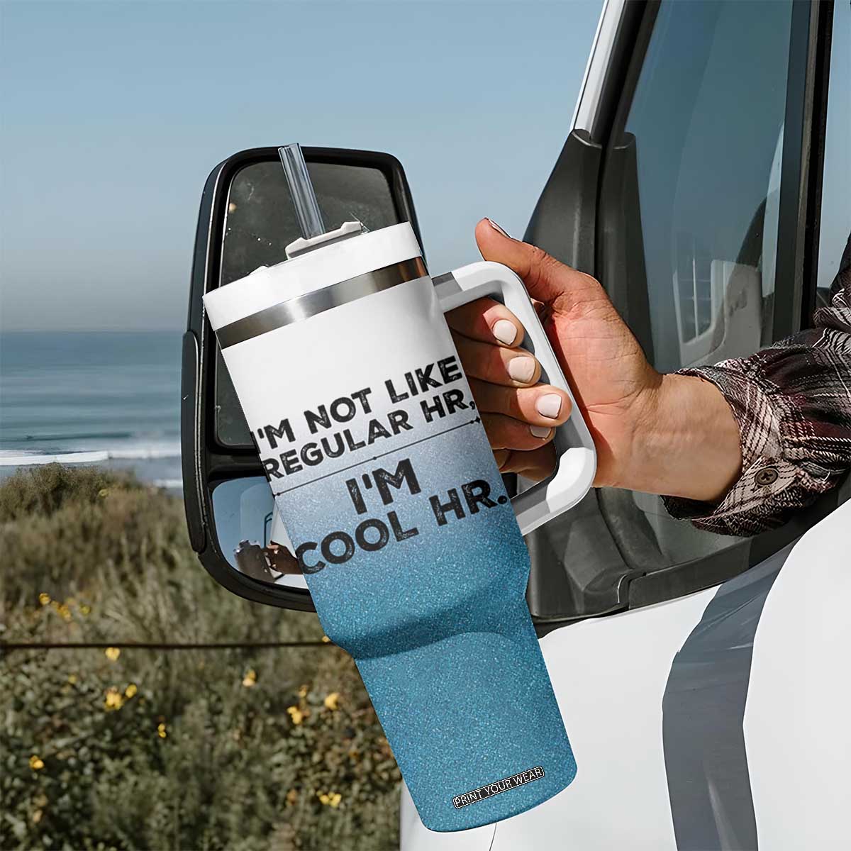 Funny Human Resources Gifts Tumbler With Handle Im Cool HR Gift Employee Appreciation TB10 Print Your Wear