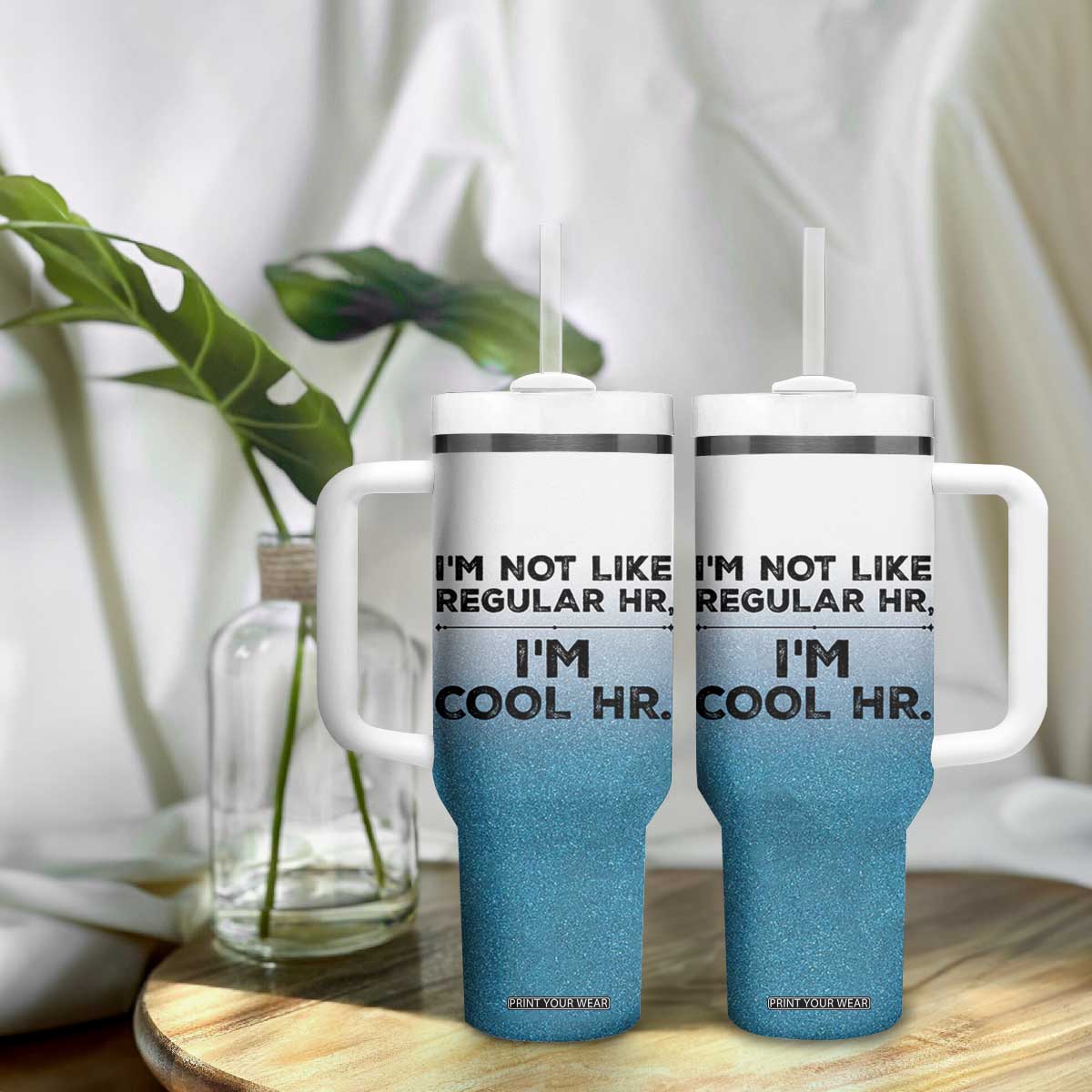 Funny Human Resources Gifts Tumbler With Handle Im Cool HR Gift Employee Appreciation TB10 Print Your Wear