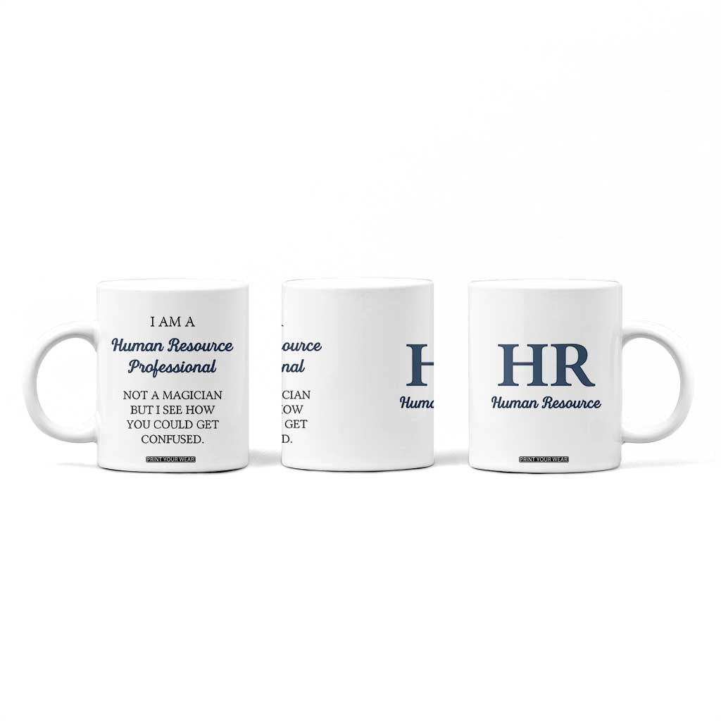 Human Resources Gifts Coffee Mug HR Professionals Day Office HR Gifts for Women Flower TB10 Print Your Wear