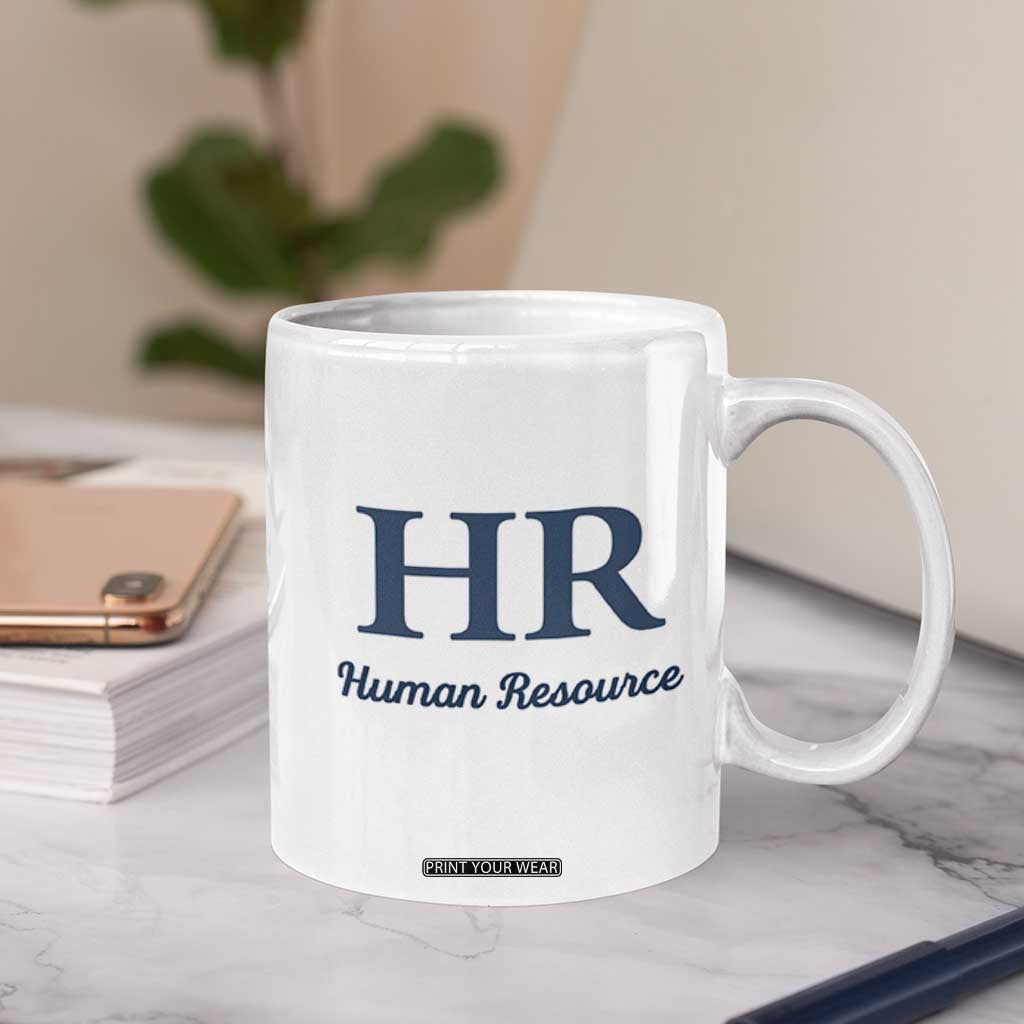 Human Resources Gifts Coffee Mug HR Professionals Day Office HR Gifts for Women Flower TB10 Print Your Wear