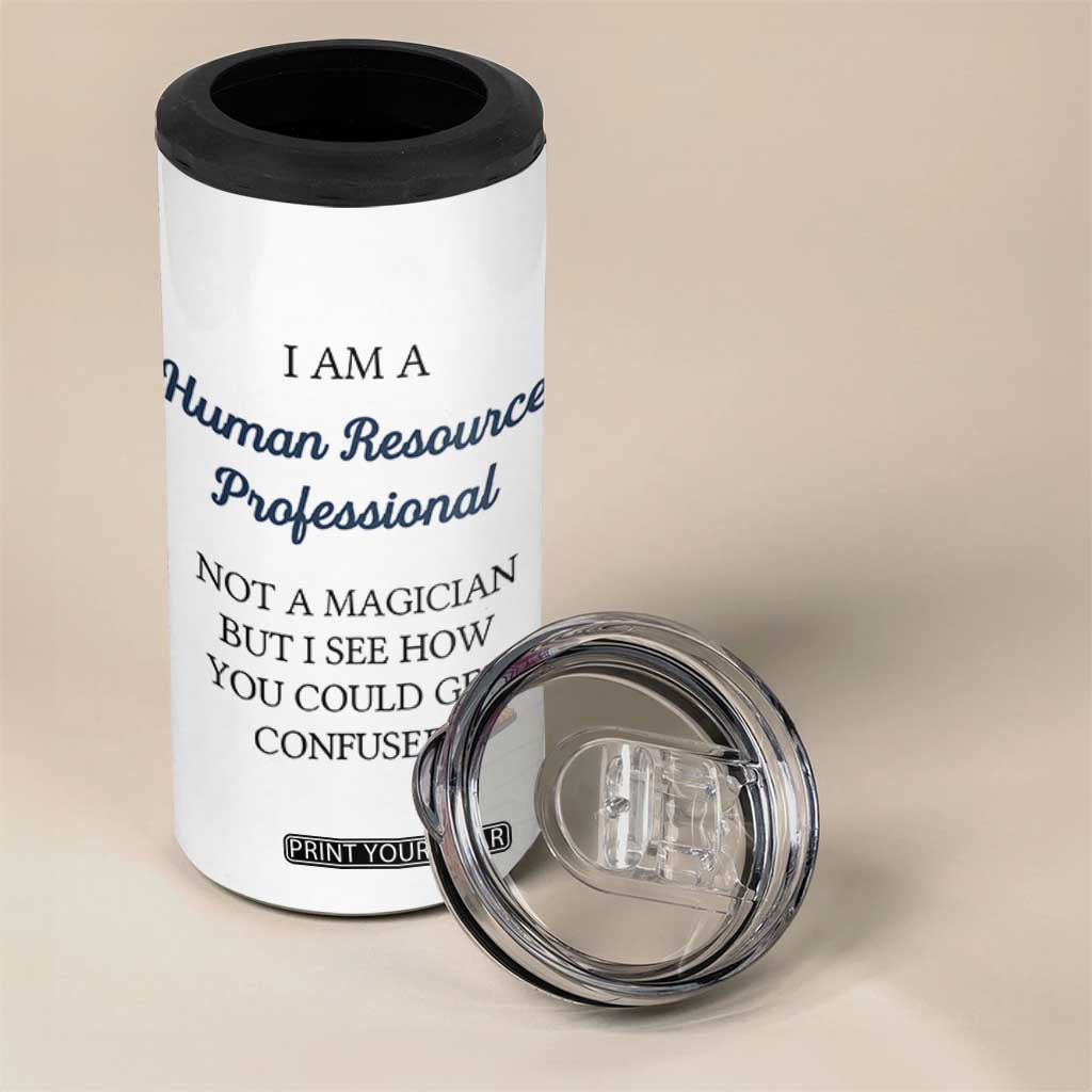 Human Resources Gifts 4 in 1 Can Cooler Tumbler HR Professionals Day Office HR Gifts for Women Flower TB10 Print Your Wear