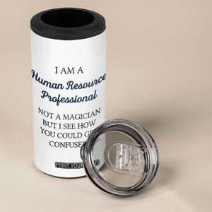 Human Resources Gifts 4 in 1 Can Cooler Tumbler HR Professionals Day Office HR Gifts for Women Flower TB10 Print Your Wear