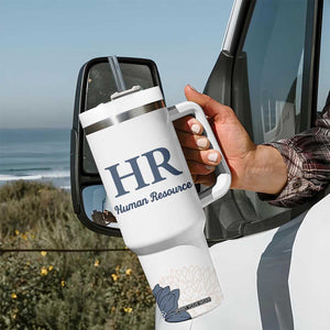 Human Resources Gifts Tumbler With Handle HR Professionals Day Office HR Gifts for Women Flower TB10 Print Your Wear