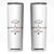 Thank You Gifts Skinny Tumbler Never Forget The Difference You Make Appreciation Gift TB10 White Print Your Wear
