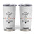 Thank You Gifts Tumbler Cup Never Forget The Difference You Make Appreciation Gift TB10 White Print Your Wear