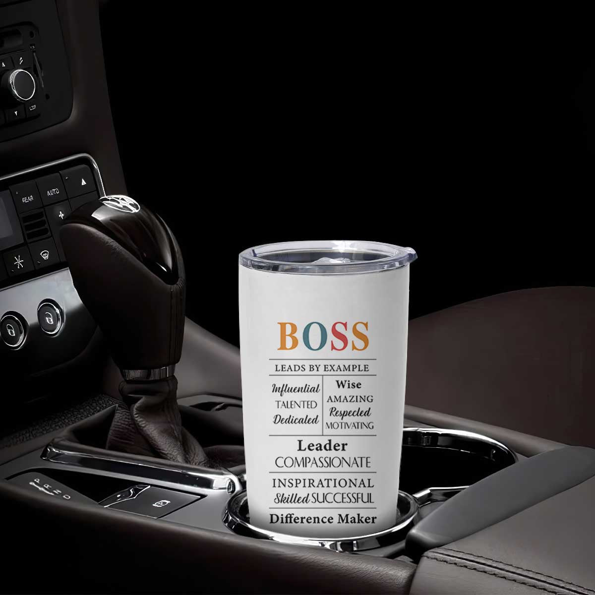 Thank You Gifts For Boss Tumbler Cup Leader Manager Office Coworker Funny Christmas Birthday Gift TB10 Print Your Wear