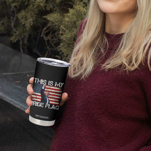 Trump 2024 Tumbler Cup This Is My Pride Flag US TB10 Print Your Wear