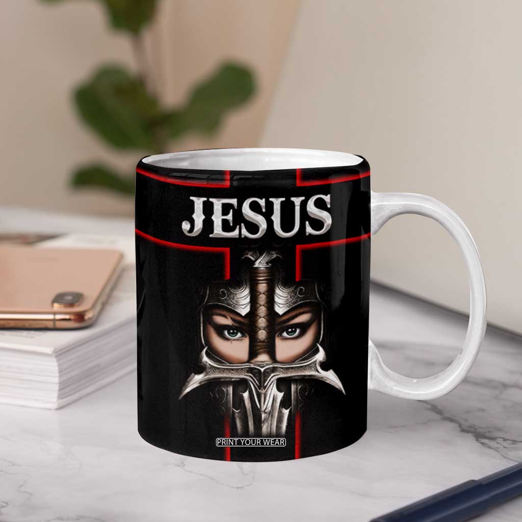 Christian Gifts For Women Coffee Mug A Child Of God A Woman Of Faith A Warrior Of Christ Jesus Faith TB10 Print Your Wear
