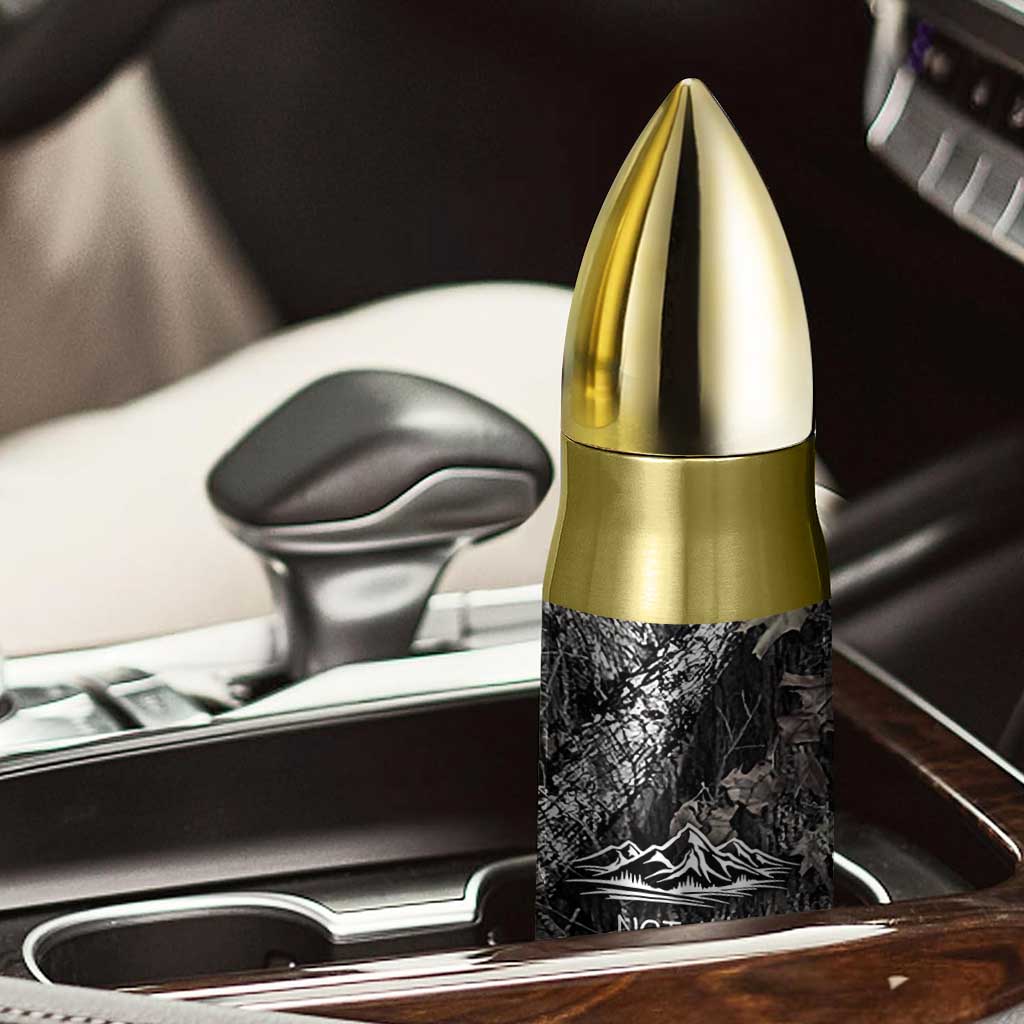 Bigfoot Camping Bullet Tumbler Not All Who Wander Are Lost Sasquatch TB10 Print Your Wear