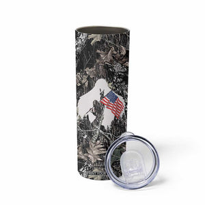 Bigfoot Camping Skinny Tumbler Not All Who Wander Are Lost Sasquatch TB10 Print Your Wear