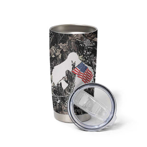 Bigfoot Camping Tumbler Cup Not All Who Wander Are Lost Sasquatch TB10 Print Your Wear