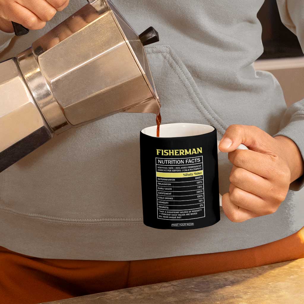 Funny Fishing Coffee Mug Keeping It Reel Fisherman Fathers Day Gifts TB10 Print Your Wear