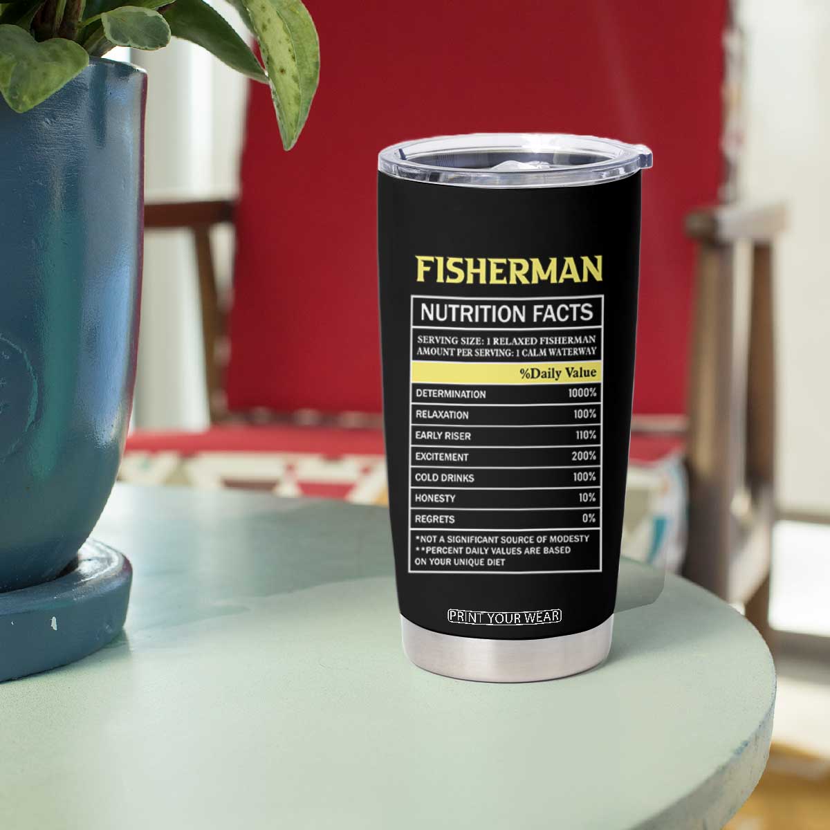 Funny Fishing Tumbler Cup Keeping It Reel Fisherman Fathers Day Gifts TB10 Print Your Wear