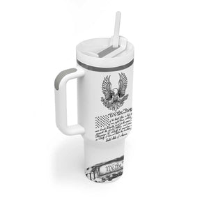 American Flag Patriotic Tumbler With Handle USA US Constitution 4th of July We The People 1776 Flag TB10 Print Your Wear