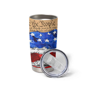 Patriotic Eagle American Flag Tumbler Cup 250 Years 1776 2026 4th Of July Independence Day TB10 Print Your Wear