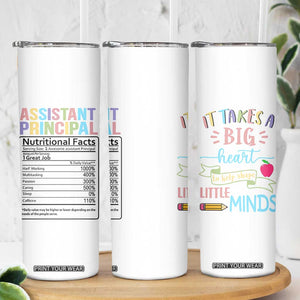 Assistant Principal Gifts Skinny Tumbler AP Appreciation Gifts Back to School TB10 Print Your Wear