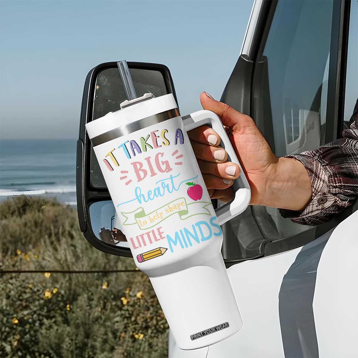Assistant Principal Gifts Tumbler With Handle AP Appreciation Gifts Back to School TB10 Print Your Wear