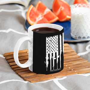Gun Lovers Coffee Mug Enjoy Long Romantic Walks To The Gun Shop USA Flag TB10 Print Your Wear