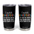 Funny Retirement Gift Tumbler Cup Officially Retired Let The Fun Begin TB10 Navy Print Your Wear