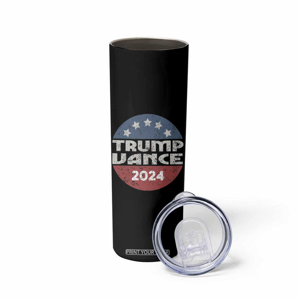 Trump Vance 2024 Skinny Tumbler Retro 45 47 American Election Republican TB10 Print Your Wear