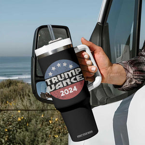 Trump Vance 2024 Tumbler With Handle Retro 45 47 American Election Republican TB10 Print Your Wear
