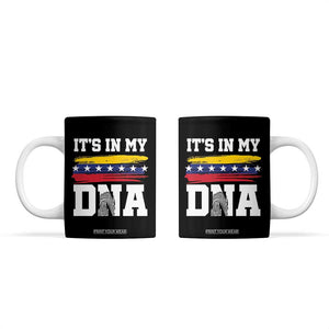Venezuelan Blood Inside Me Coffee Mug Its In My DNA Venezuela Flag Heritage Pride TB10 Black Print Your Wear