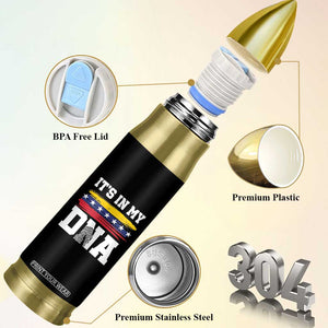 Venezuelan Blood Inside Me Bullet Tumbler Its In My DNA Venezuela Flag Heritage Pride TB10 Print Your Wear