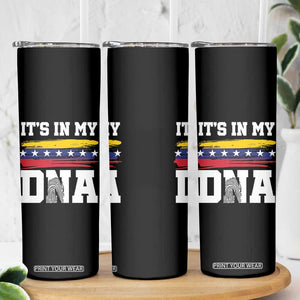 Venezuelan Blood Inside Me Skinny Tumbler Its In My DNA Venezuela Flag Heritage Pride TB10 Print Your Wear