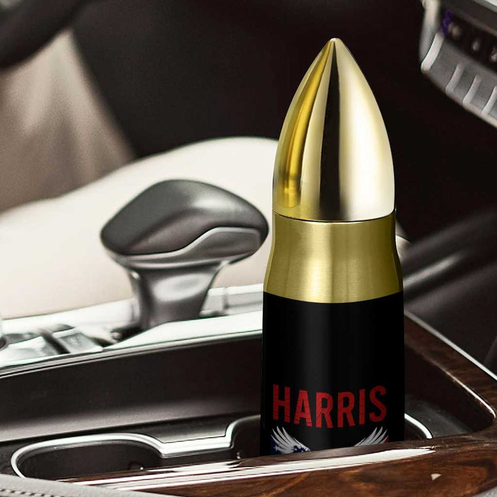 Harris 2024 Election Bullet Tumbler We Choose Freedom Madam President US Flag Eagle TB10 Print Your Wear