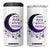 Witchy Celestial 4 in 1 Can Cooler Tumbler Don't Fu*k with my Energy Witchcraft Moon TB10 One Size: 16 oz White Print Your Wear