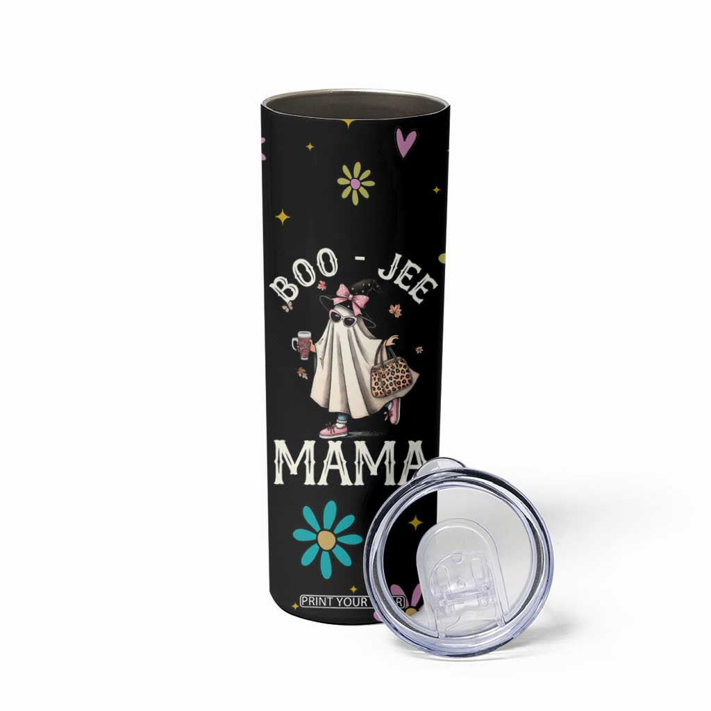 Boo Jee Ghost Skinny Tumbler Spooky Season Mom Mama Halloween Gift TB10 Print Your Wear
