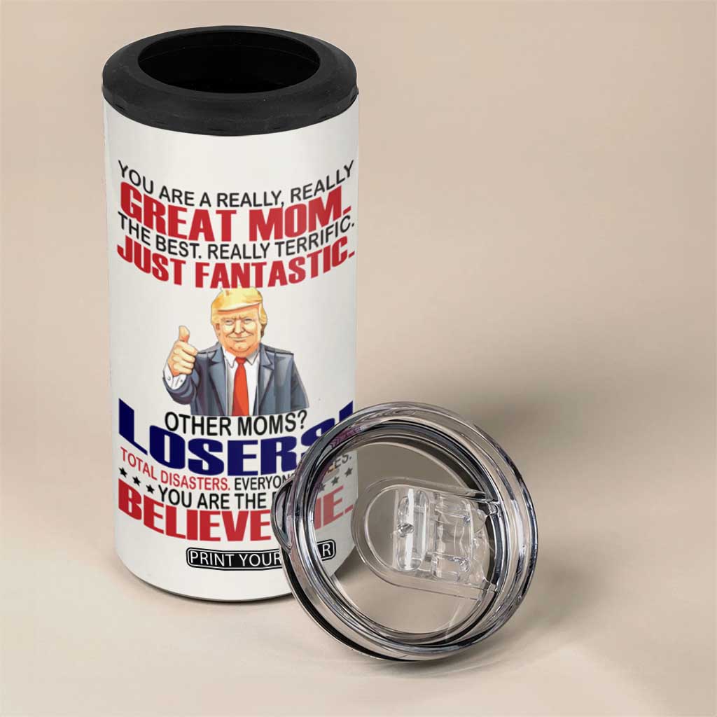 Mom Gifts 4 in 1 Can Cooler Tumbler Christmas Mother Birthday Gift from Daughter Son TB10 Print Your Wear