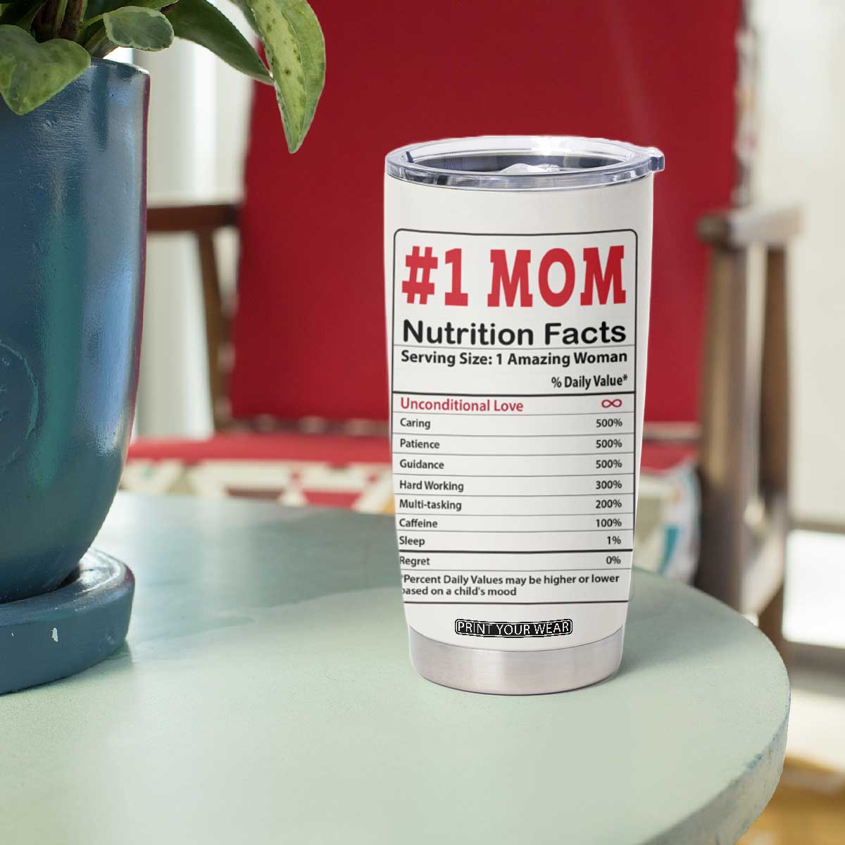Mom Gifts Tumbler Cup Christmas Mother Birthday Gift from Daughter Son TB10 Print Your Wear