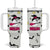 Little Ghost Ice Coffee Tumbler With Handle Halloween Boo Spooky Ghost Travel Cup TB10 One Size: 40 oz Cream Print Your Wear