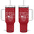 Personalized First Christmas Veteran Tumbler With Handle Custom Name Military Retirement Gift American Flag Red TB10 One Size: 40 oz Red Print Your Wear
